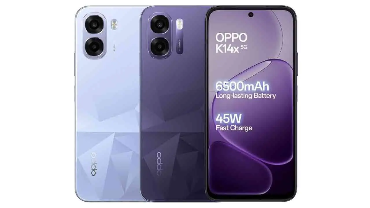 OPPO K14x 5G | స్టూడెంట్స్ కోసం చవకైన 5జీ ఫోన్.. ఒప్పో కొత్త వేరియంట్ లాంచ్.. ధర ఎంతంటే?