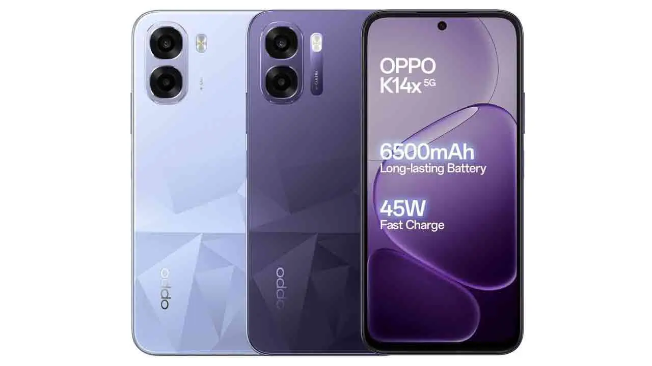 OPPO K14x 5G | స్టూడెంట్స్ కోసం చవకైన 5జీ ఫోన్.. ఒప్పో కొత్త వేరియంట్ లాంచ్.. ధర ఎంతంటే?