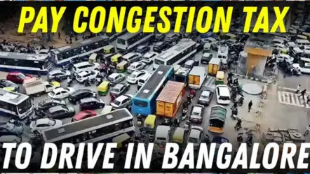 బెంగళూరు లో లాండన్ స్టైల్ టాక్స్…బిజీ రోడ్ల పై రద్దీ టాక్స్