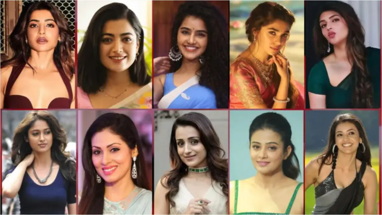 ఈ ఫోటోలో ఉన్న 10 మంది హీరోయిన్‌లతో కలిసి సినిమాలు చేసిన ఏకైక టాలీవుడ్ హీరో ఎవరంటే?