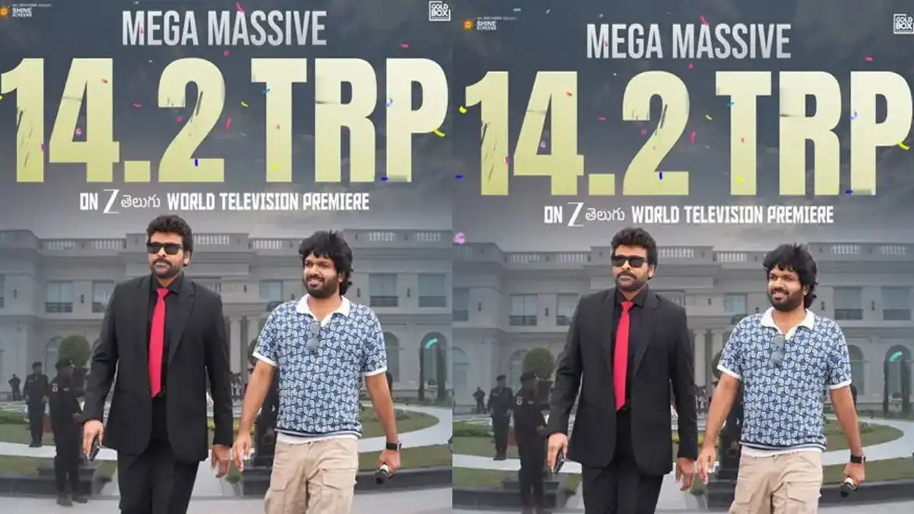 Chiranjeevi | అన్ని ప్లాట్‌ఫామ్స్‌లో మెగాస్టార్ సునామీ.. ‘మన శంకర వరప్రసాద్ గారు’కి టీవీలోనూ భారీ టీఆర్పీ