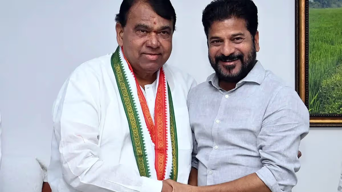 కాంగ్రెస్‌పై తీవ్ర విమర్శలు చేసిన బాన్సు​వాడ ఫిరాయింపు ఎమ్మెల్యే పోచారం