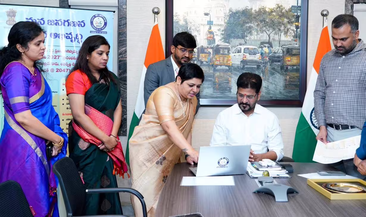 జనగణనలో సీఎం రేవంత్ రెడ్డి