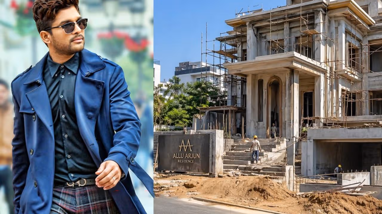 చిరంజీవి ఇంటి దగ్గరలోనే.. అల్లు అర్జున్ భారీ నివాస భవనం !
