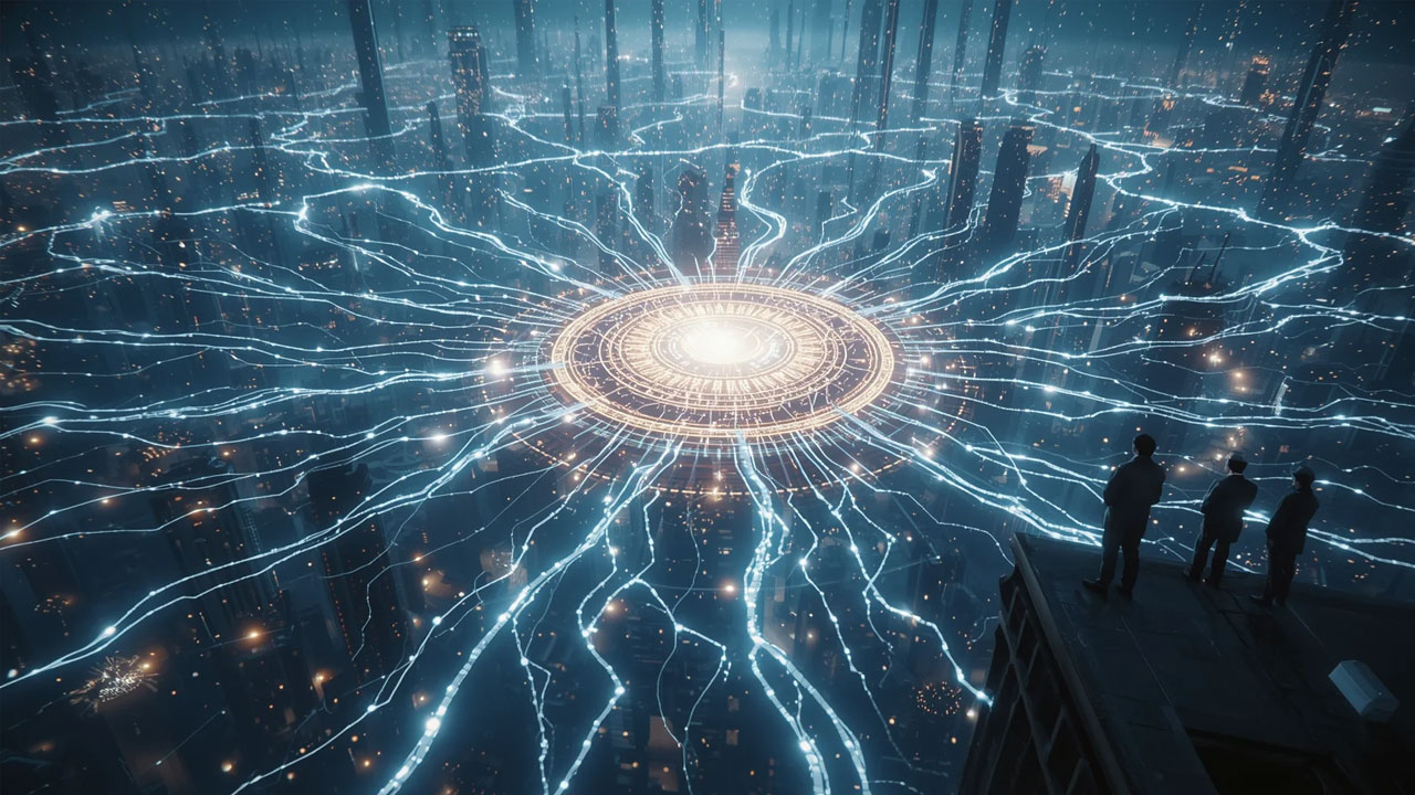 effects of ai on economy .. image created with AI help