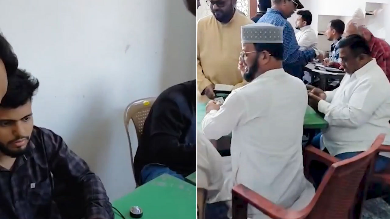 Bandlaguda polling booth issue