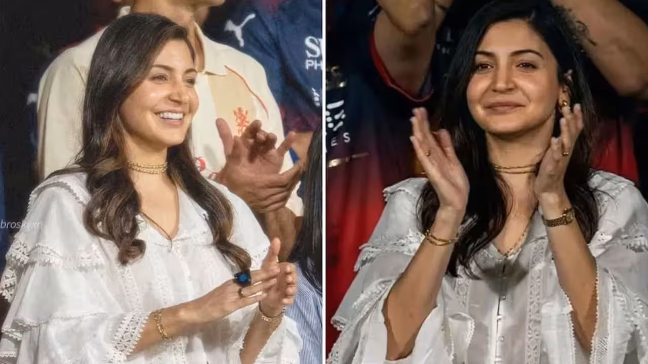 Anushka Sharma | సింపుల్ లుక్‌లోనే లగ్జరీ టచ్.. ఐపీఎల్ స్టేడియంలో అనుష్క శర్మ ఫ్యాషన్ హైలైట్,వాచ్ ధ‌ర తెలుసుకొని నోరెళ్ళ‌పెట్టిన నెటిజ‌న్స్