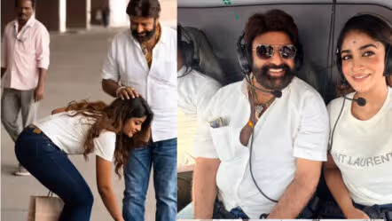 Bala Krishna | బాలయ్య కాళ్లు మొక్కిన హీరోయిన్.. ఆమె విన‌యానికి ఫిదా అయిన అభిమానులు
