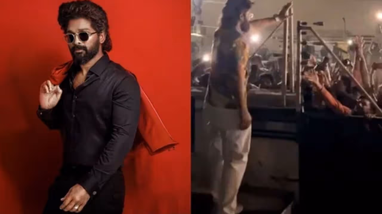 Allu Arjun | అల్లు అర్జున్ బ‌ర్త్ డే.. అర్ధ‌రాత్రి బ‌న్నీ ఇంటి ముందు అభిమానుల హంగామా