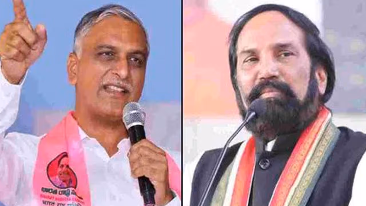 ఇదేం ఆన్, ఆఫ్ పద్దతి ?.. మంత్రి ఉత్తమ్‌కు హరీశ్‌రావు లేఖ