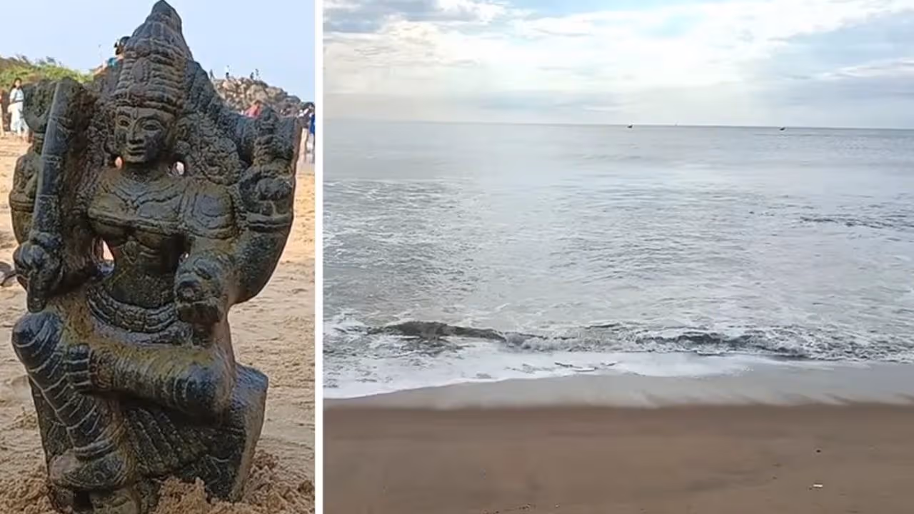 మామల్లపురం తీరంలో అమ్మవారి విగ్రహం లభ్యం!