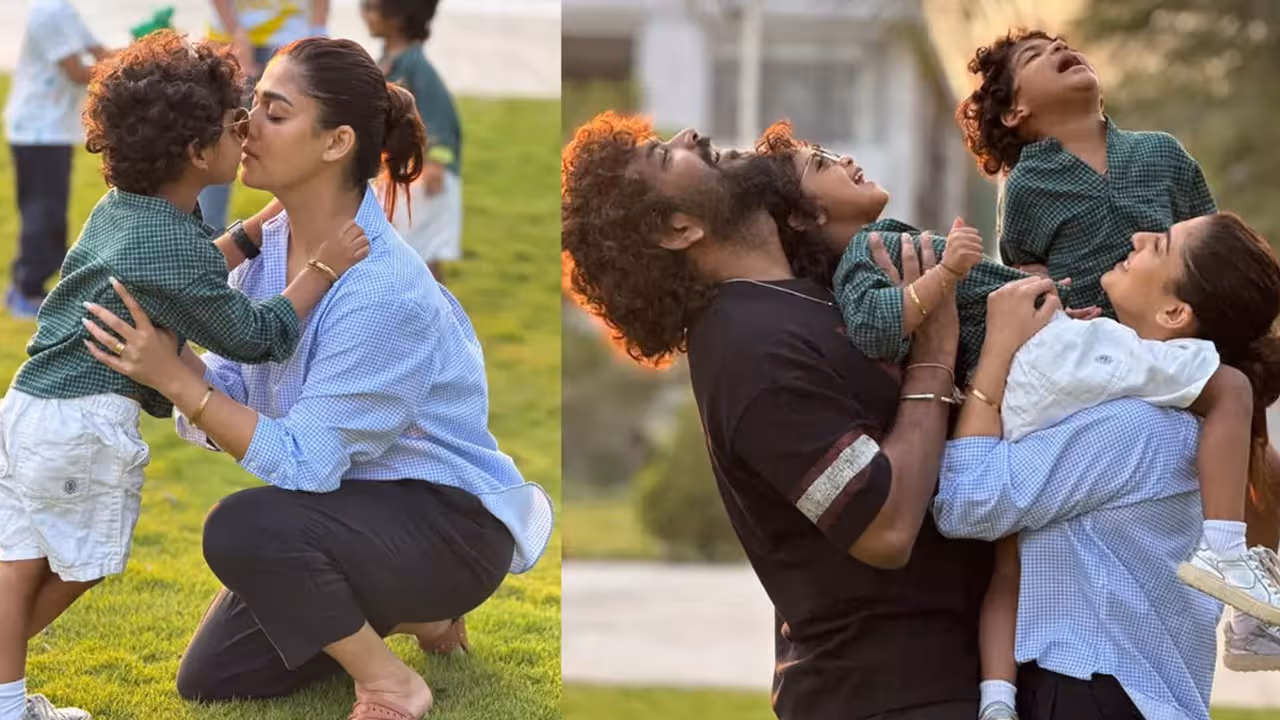 Nayanthara | క్యూట్ ఫ్యామిలీ మూమెంట్స్‌తో మెస్మరైజ్ చేసిన నయనతార.. పిల్ల‌ల‌తో సంద‌డి మాములుగా లేదు..!