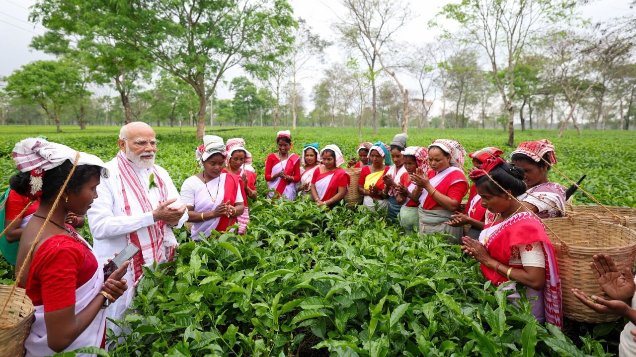 Modi Assam Visit