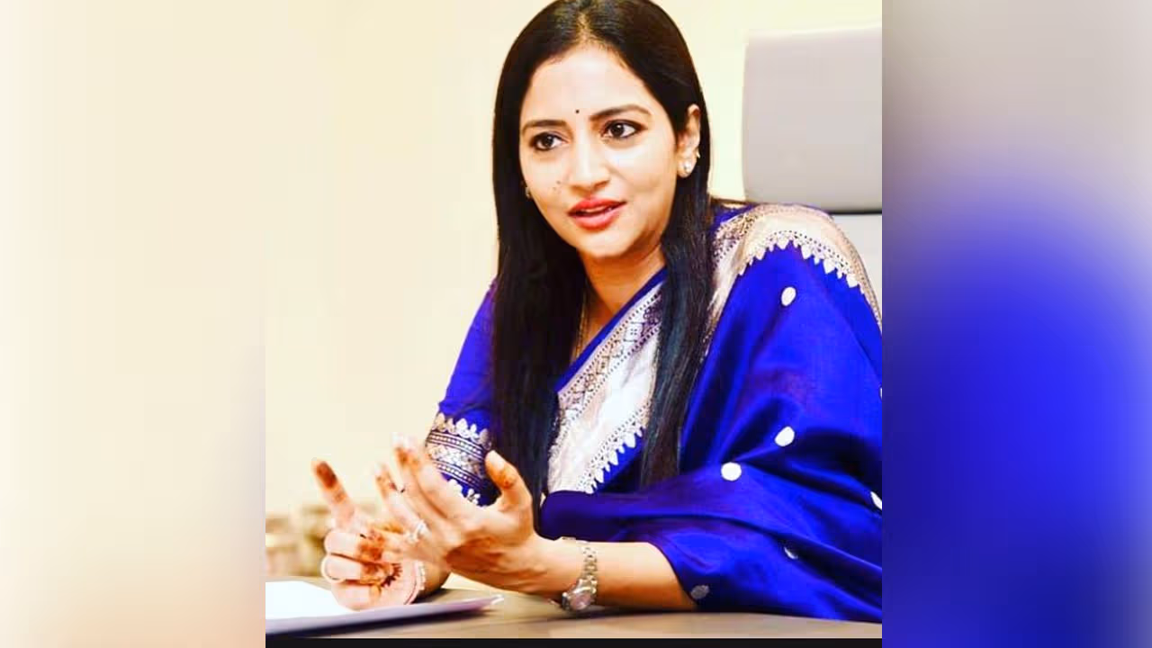 తెలంగాణ బీజేపీ ఆఫీస్ లో మాజీ మంత్రి మల్లారెడ్డి కోడలు ప్రీతిరెడ్డి