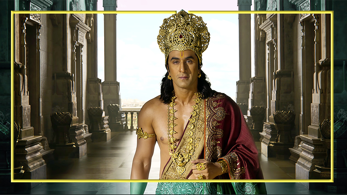 Ranbir Kapoor as Lord Sri Rama in regal divine look Ramayana movie