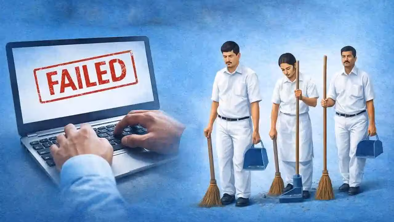 Typing Test | ‘టైప్‌’లో విఫ‌లం.. అటెండ‌ర్లుగా మారిన ముగ్గురు క్ల‌ర్క్‌లు