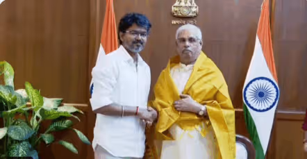 రేపు  తమిళనాడు సీఎంగా విజయ్ ప్రమాణ స్వీకారం