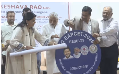 తెలంగాణ EAPCET-2026 ఫలితాలు విడుదల