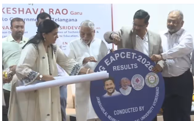 తెలంగాణ EAPCET-2026 ఫలితాలు విడుదల