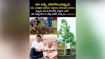 రియల్ హీరో సాయాజీ షిండే..అమ్మ స్మారకార్థం 6.50లక్షల మొక్కలు