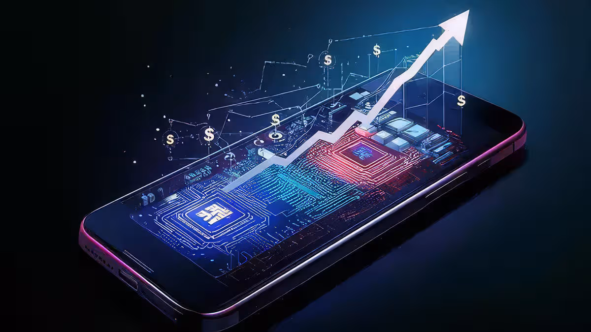 AI chip shortage impact on smartphone prices and mobile components