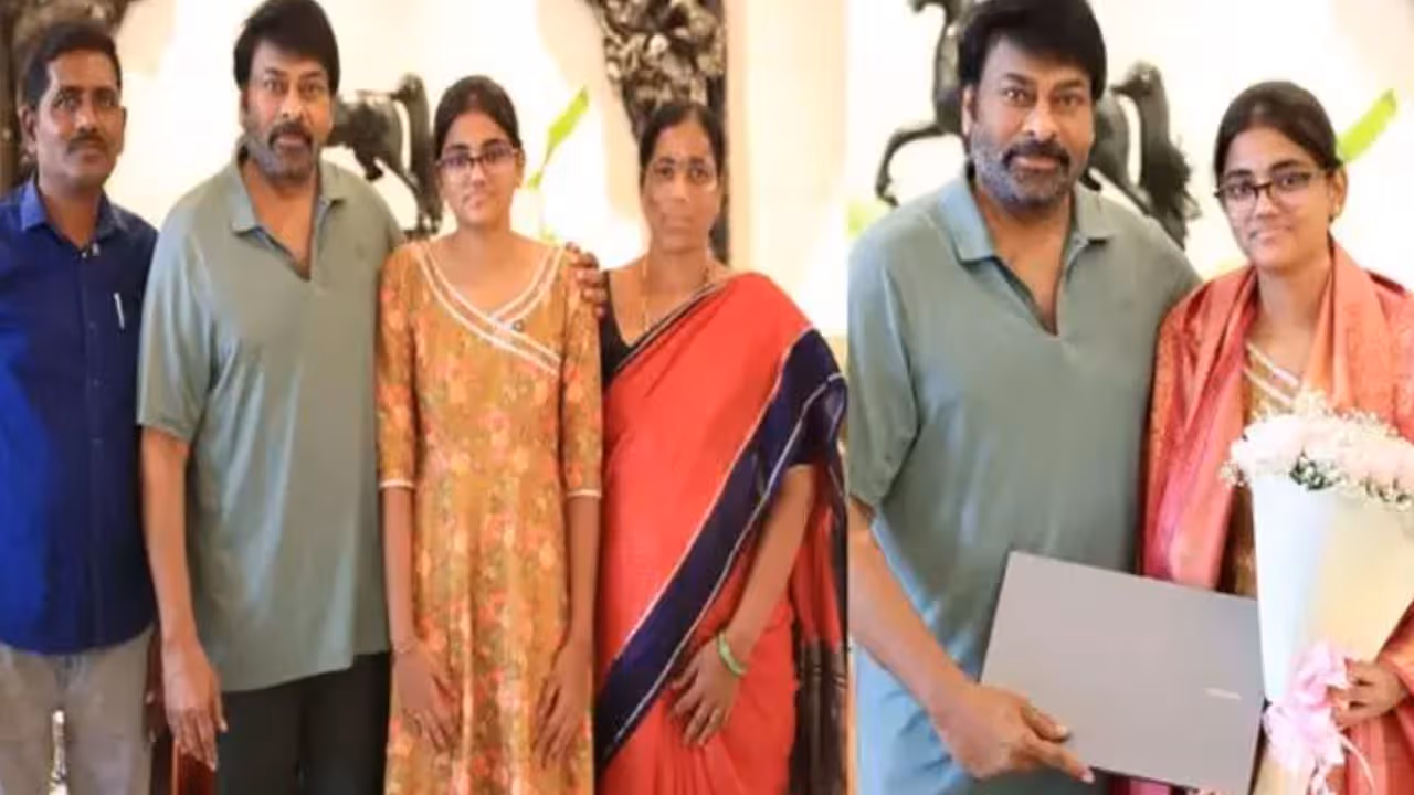 Chiranjeevi | తెలంగాణ ఎప్‌సెట్ ఫలితాల్లో స్టేట్ టాపర్‌ .. రుషిని అభినందించిన మెగాస్టార్ చిరంజీవి