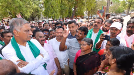 రేవంత్ రెడ్డి పాలన ఢిల్లీకి నజరానా.. రైతులకేమో జరిమానా: హరీశ్ రావు
