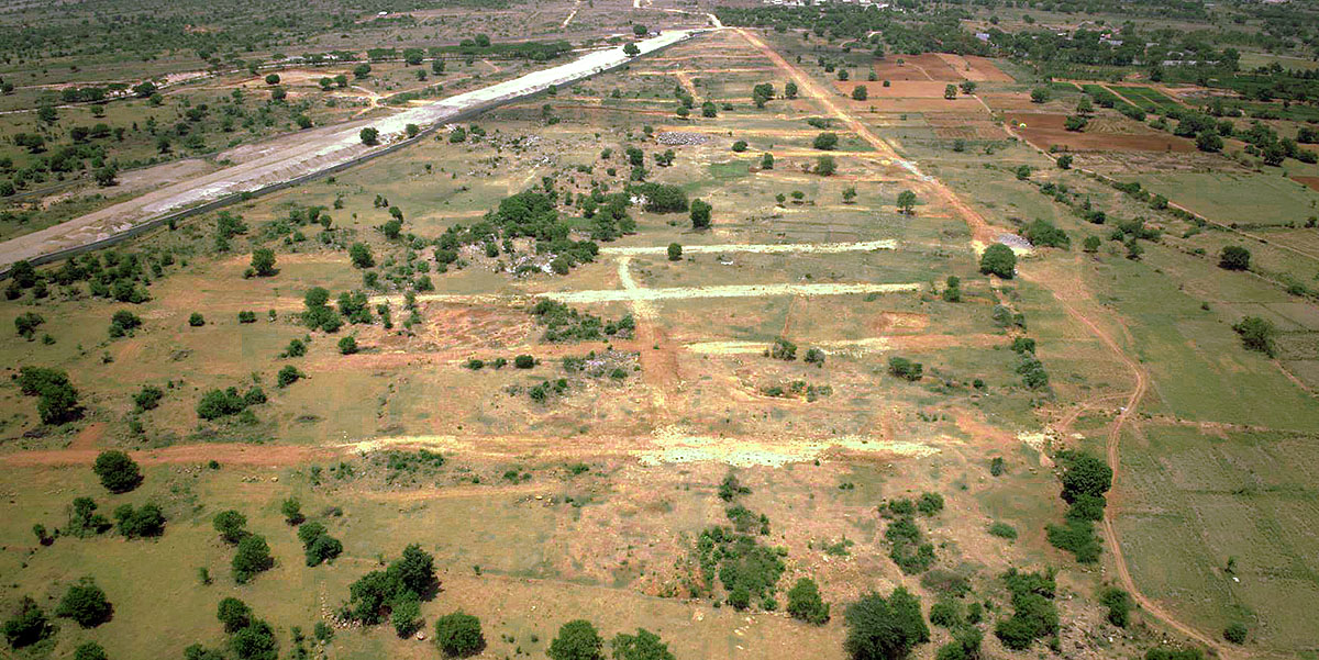 HMDA Mokila and Shabad land layout area near Hyderabad