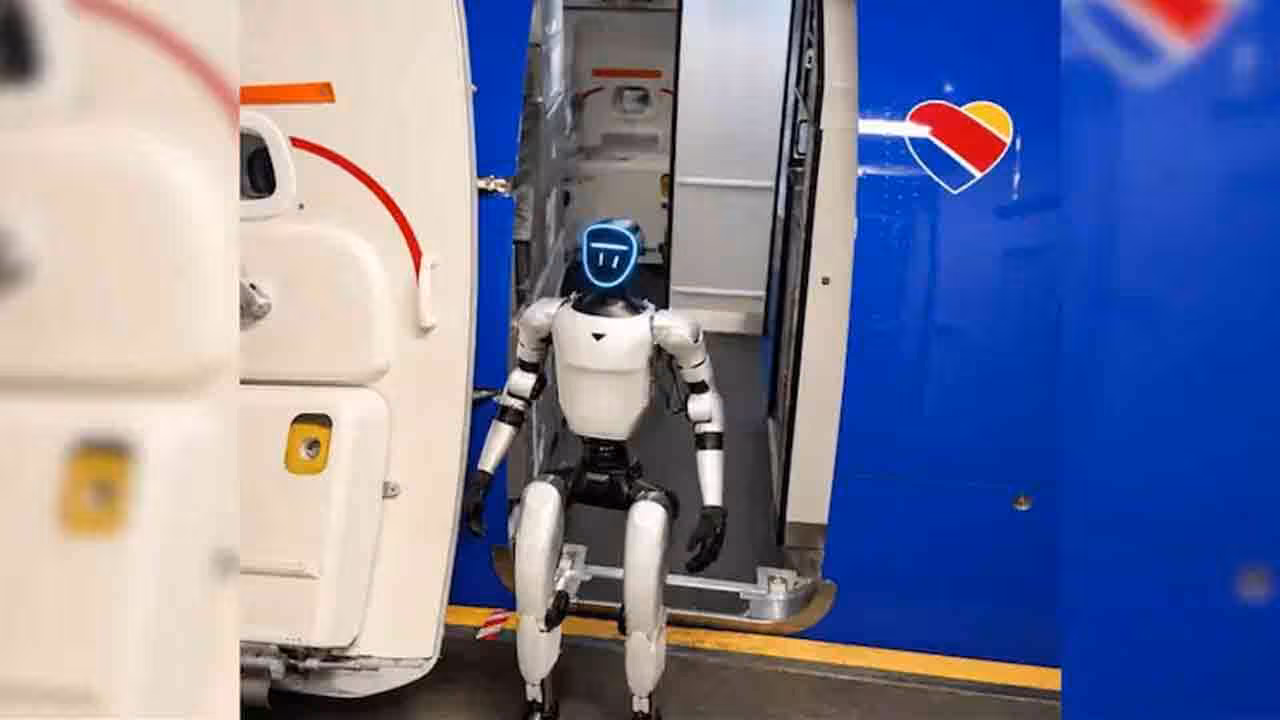 Humanoid Robot | సాధారణ మనిషిలాగే విమానం ఎక్కి వెళ్లిన రోబో.. అమెరికాలో విచిత్ర ఘటన!