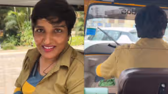 ఐటీ మేనేజర్ జాబ్ వదిలేసింది..ఆటో డ్రైవర్ గా మారింది!