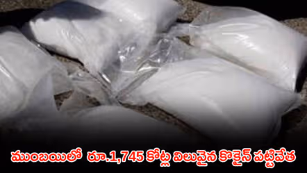 ముంబయిలో  రూ.1,745 కోట్ల విలువైన కొకైన్ పట్టివేత