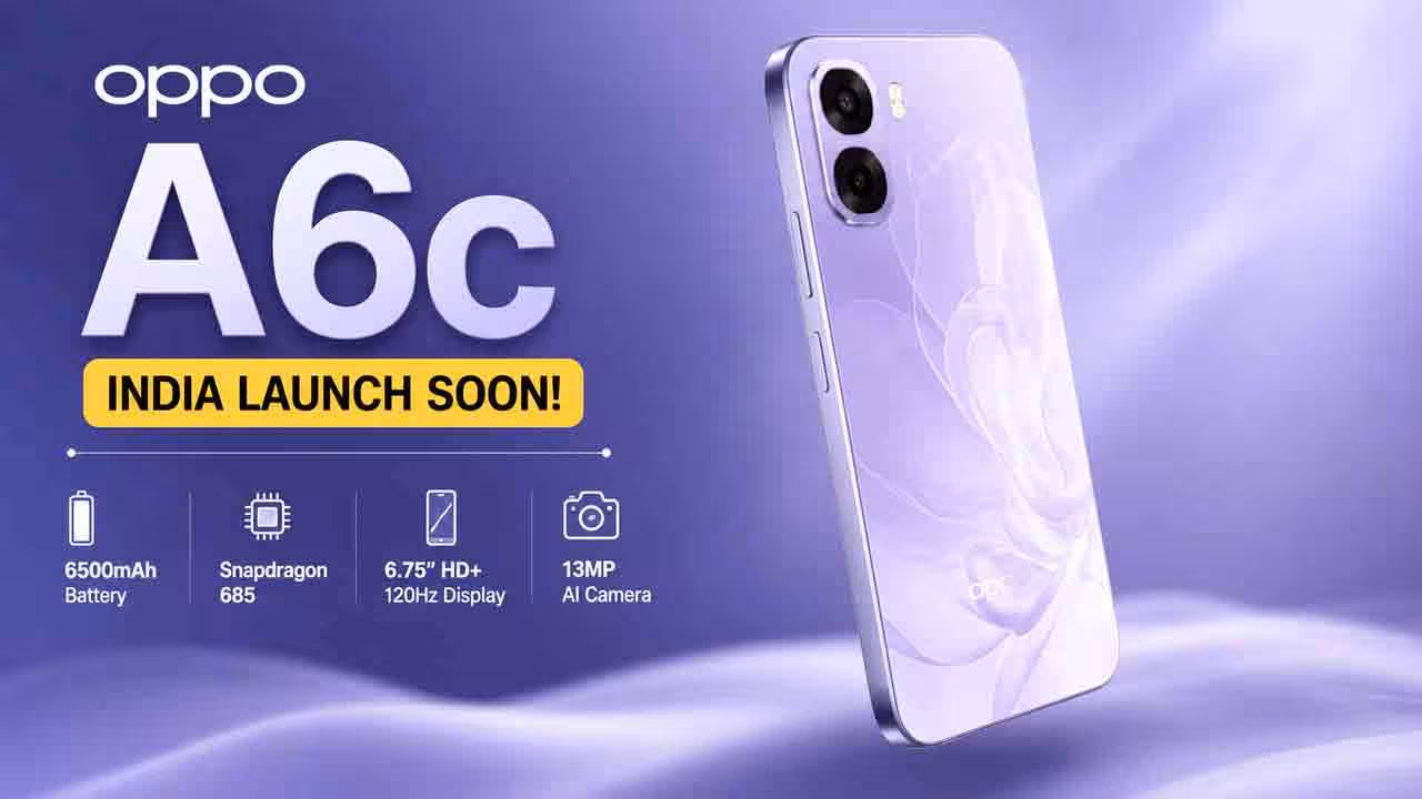 Oppo A6c | ఒప్పో నుంచి మరో బడ్జెట్ మొబైల్.. ధర, ఫీచర్లు లీక్!
