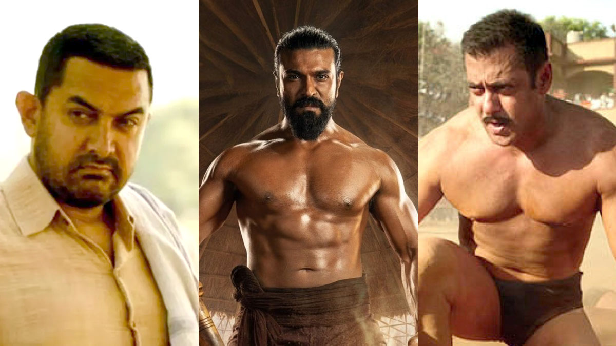 ‘పెద్ది’, ‘దంగల్‌’, ‘సుల్తాన్‌’ స్పోర్ట్స్‌ డ్రామాల నేపథ్యంలో ముగ్గురు స్టార్‌ నటుల లుక్స్‌