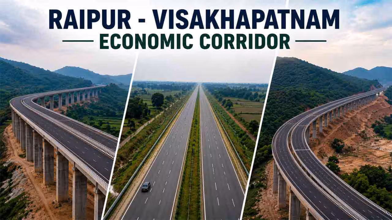 Raipur Visakhapatnam Highway | భారీ వంతెనలు, టన్నెల్స్‌తో అద్భుతమైన రహదారి.. విశాఖ-రాయ్‌పూర్ గ్రీన్‌ఫీల్డ్ హైవే ఎలా ఉందో చూశారా!
