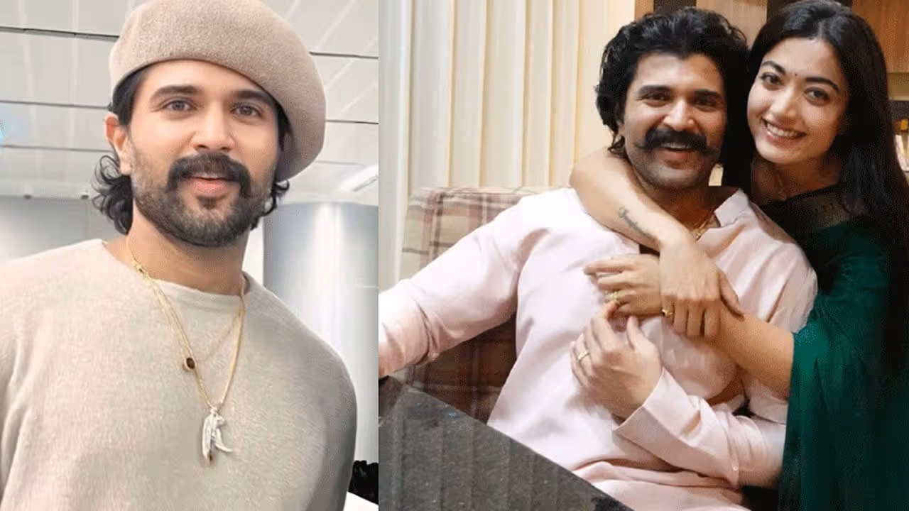Vijay Devarakonda | విజయ్ దేవరకొండ మెడలో ‘R’ పెండెంట్.. రష్మిక గుర్తుగానా..!