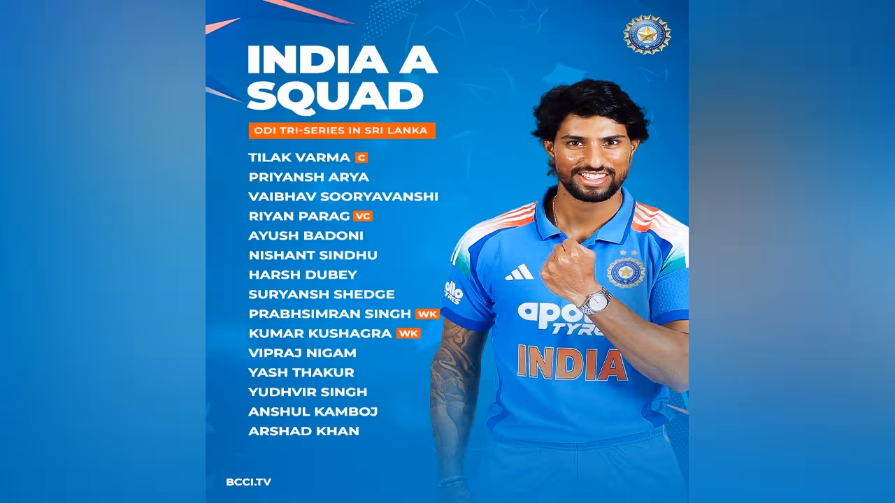 ముక్కణపు వన్డే సిరీస్..టీమిండియా- ఏ జట్టులోకి వైభవ్ ఎంట్రీ !
