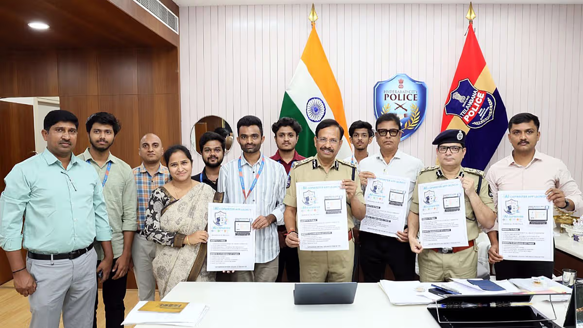 పోలీస్ ఫిర్యాదులకు బహుభాషా ‘ఏఐ కాపీరైటర్​’ యాప్
