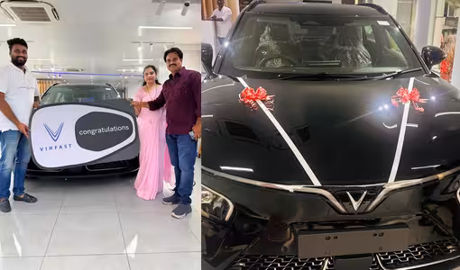 షోరూం ముందే ఆగిపోయిన రూ.25 లక్షల కారు