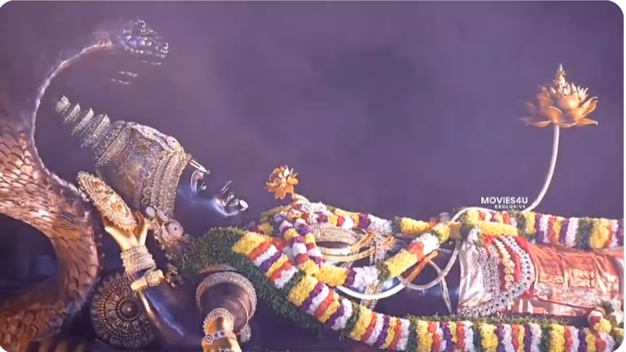 వైరల్.. నాగబంధం సినిమా అనంత పద్మనాభ స్వామి విగ్రహం