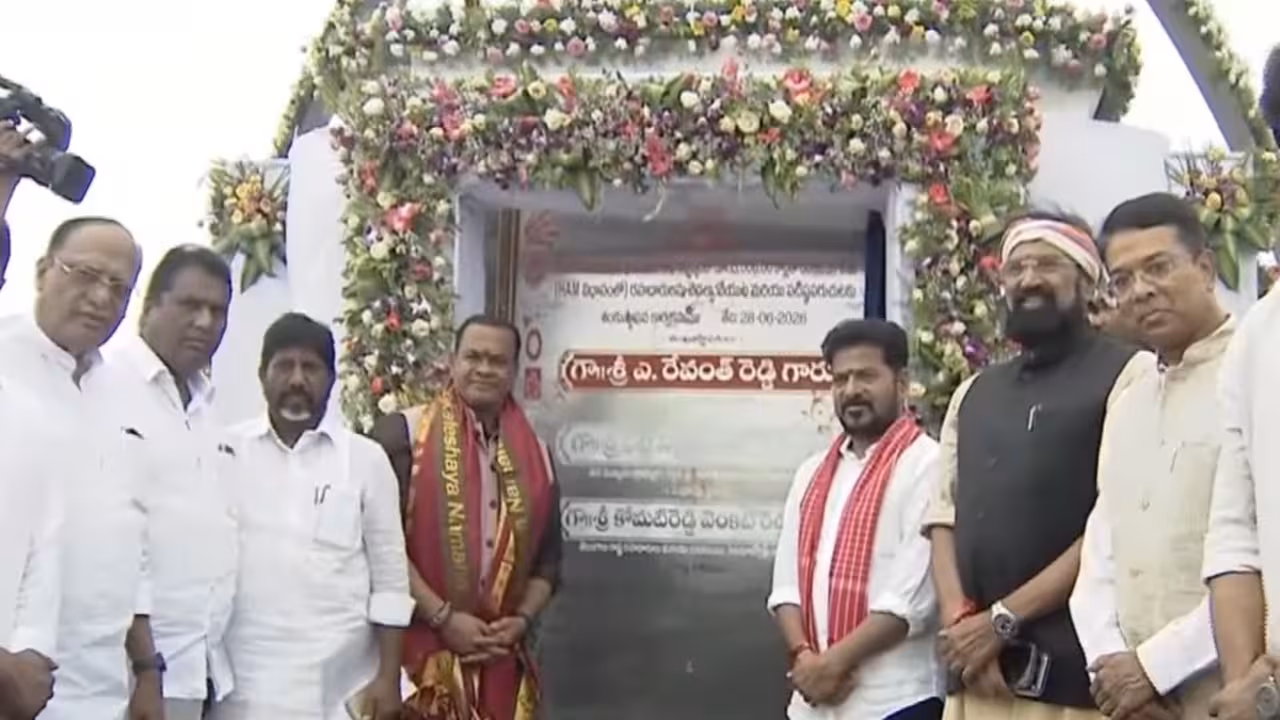 నల్లగొండలో హ్యామ్ రోడ్ల పనులకు సీఎం రేవంత్ రెడ్డి శంకుస్థాపన