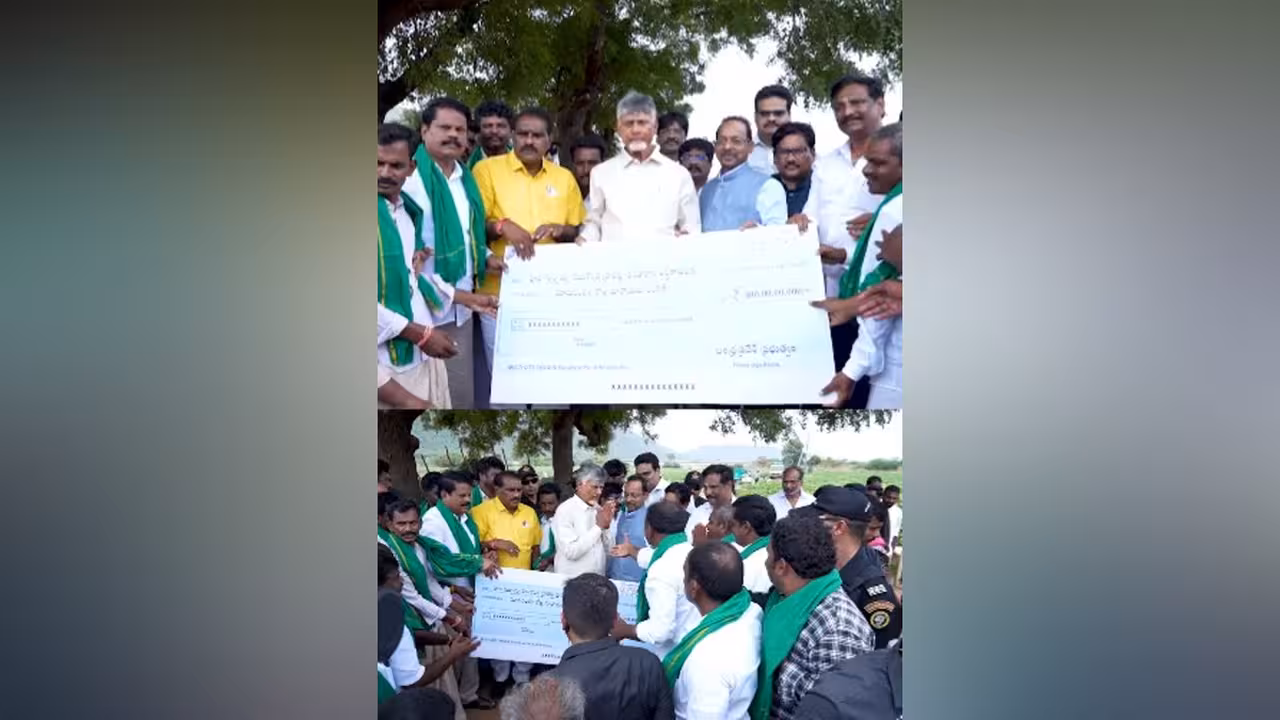 నాలుగు జిల్లాల భాగ్య విధాత వెలిగొండ : సీఎం చంద్రబాబు