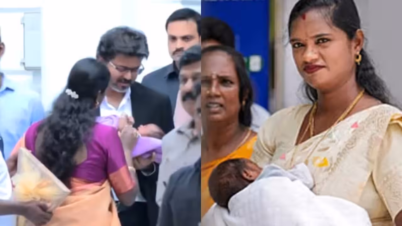 ఎమ్మెల్యే కుమారుడికి టీవీకే నామకరణం చేసిన సీఎం విజయ్ !