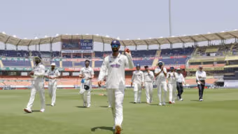 ఆఫ్ఘనిస్తాన్ తో ఏకైక టెస్టులో భారత్ రికార్డు విజయం
