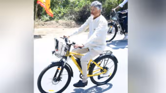 సైకిల్‌తో సవారి.. భవిష్యత్తుకు పచ్చని దారి : చంద్రబాబు