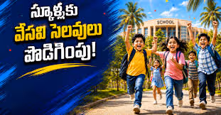 తెలంగాణలో వేసవి సెలవుల పొడిగింపు..15న పాఠశాలల పునః ప్రారంభం