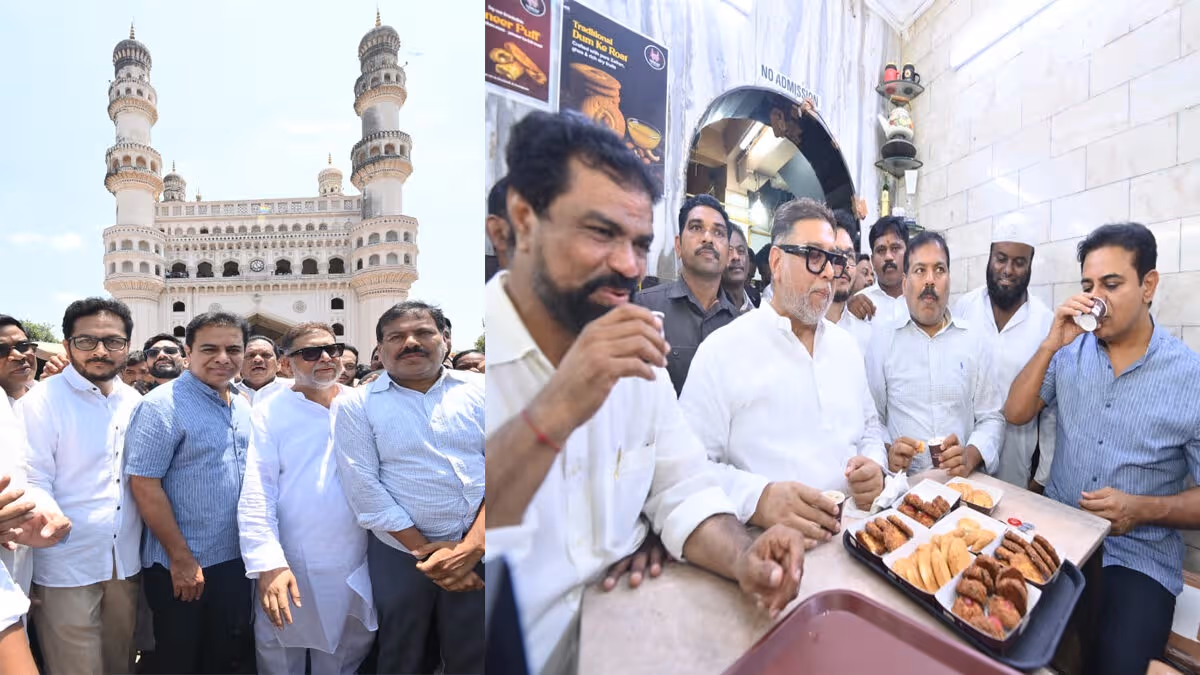 జీహెచ్ఎంసీ స్కెచ్… చార్మినార్ లో కేటీఆర్ పర్యటన !