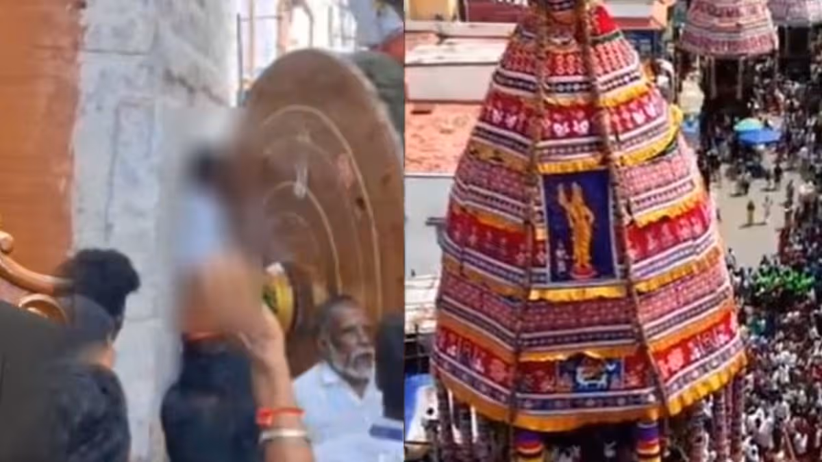 అర్థనారీశ్వర ఆలయ రథోత్సవంలో విషాదం!