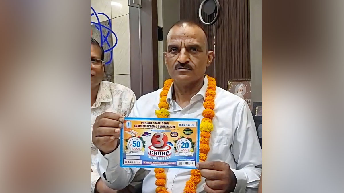 టాక్సీ పనిపై వెళ్లాడు..రూ.3కోట్ల లాటరీ జాక్ పాట్ కొట్టాడు!