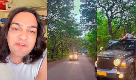 కారుపై ఉప్పల్ బాలు స్టంట్స్ పై విమర్శలు.. క్షమాపణ