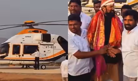 వినియోగంలోకి కొత్త హెలికాప్టర్…అద్దెకేనా..కొన్నారా ?